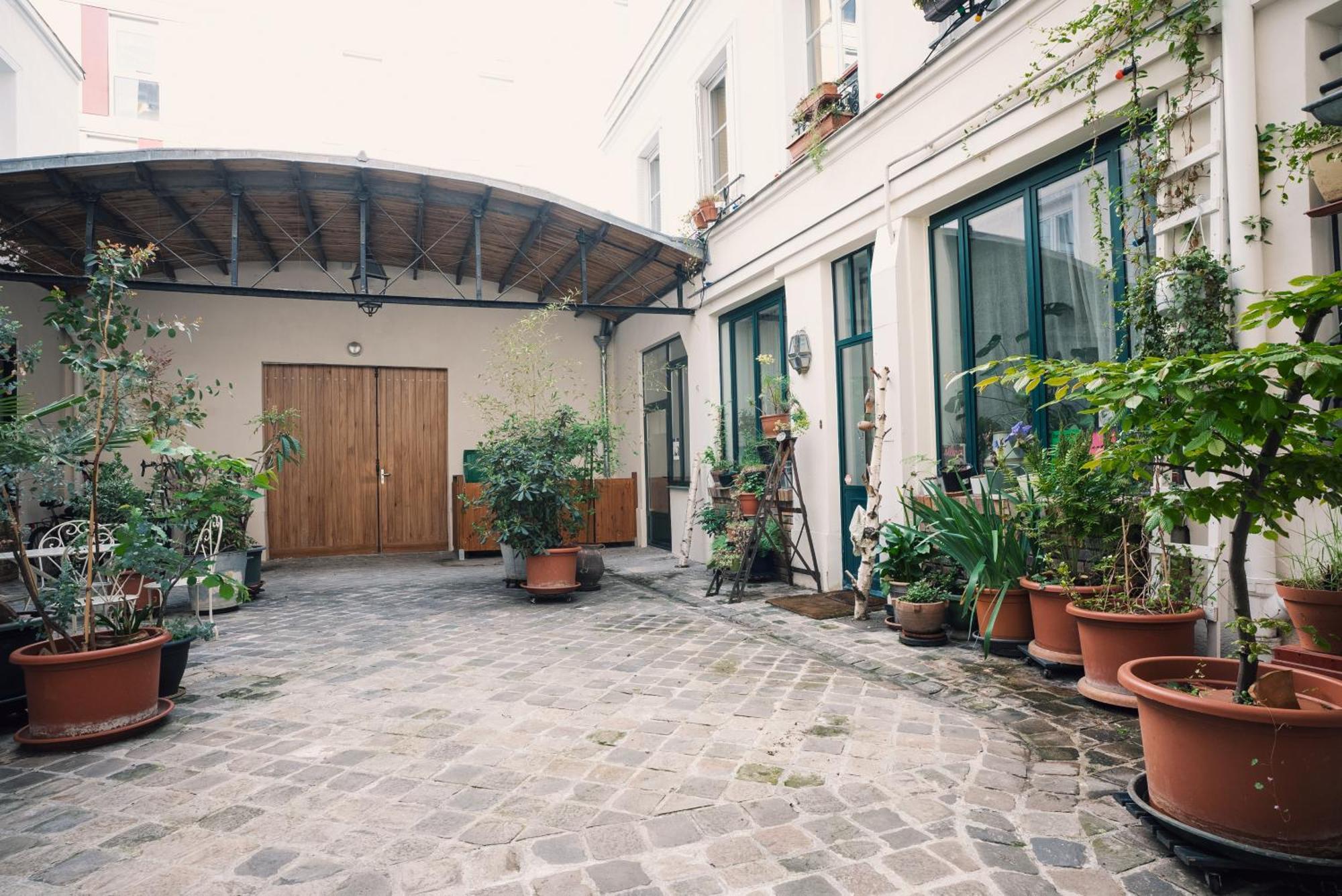 Duplex Sur Cour Arboree パリ エクステリア 写真
